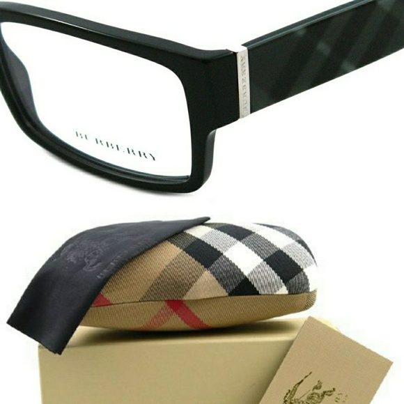 ISO Burberry Eyeglasses BE 2091 SHINY BLACK 3001 B - Picture 3 of 3
